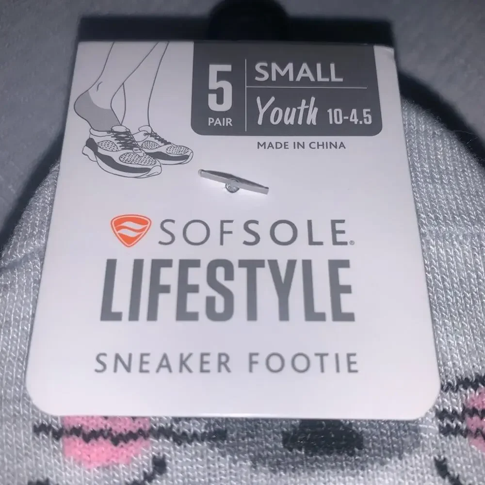 SOF SOLE 5-pack‎ Sneaker Footie Liner Socks